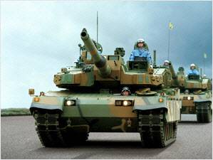 STX엔진의 MTU MT883Ka-501 엔진을 장착한 K2 전차 [사진=STX엔진]