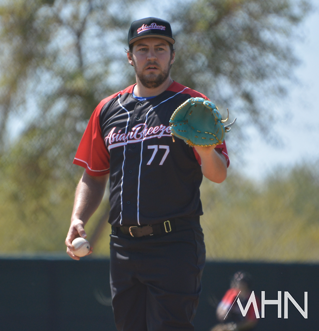 (전 LA 다저스 투수였던 트레버 바우어가 지난해 봄 일본 이벤트 야구팀 소속으로 LA 다저스 스프링캠프에서 쇼케이스를 펼쳤다. 하지만 기대했던 ML 복귀는 이뤄지지 않았다)