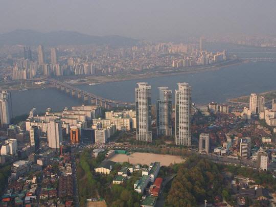 아이파크 삼성 아파트와 인근 전경. 강남구청 홈페이지 캡처