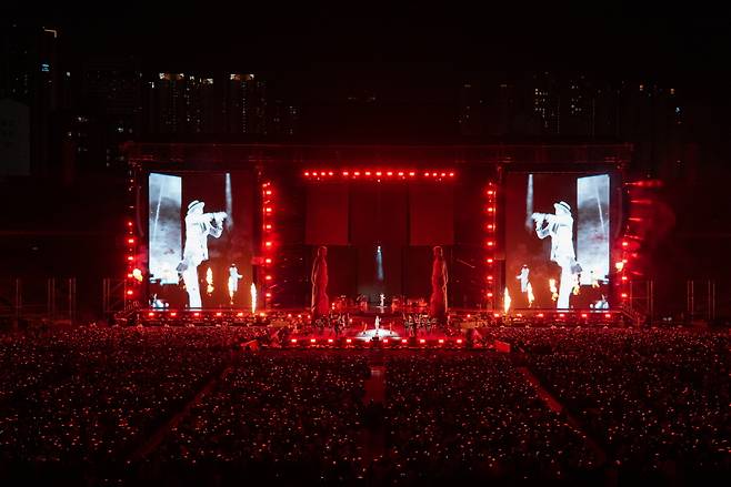 지드래곤 8년 만의 솔로 콘서트 ‘위버멘시’ [갤럭시코퍼레이션 제공]