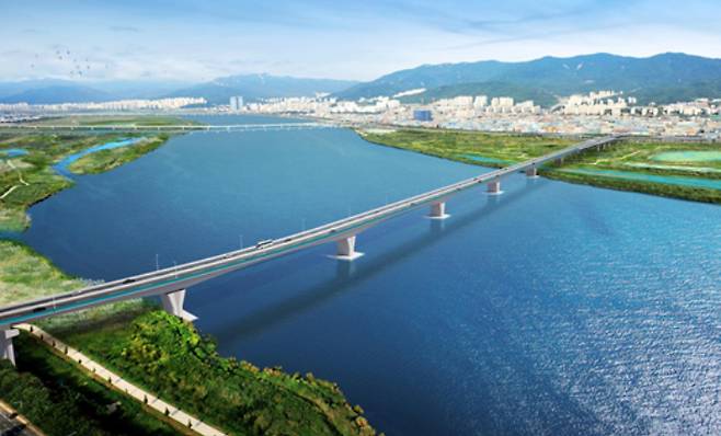 대저대교 조감도. 김도읍 의원실 제공