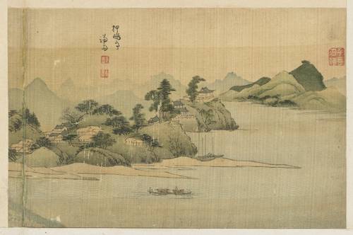 압구정(경교명승첩) , 조선, 1740 - 1741년[호암미술관 제공. 재판매 및 DB 금지]