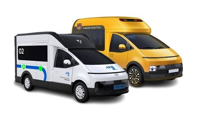 모트렉스 PBV CV1 DRT.&nbsp;(서울모빌리티쇼)