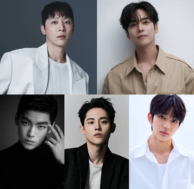 예능 ‘뭉쳐야 찬다4’ 신현수, 문지후, 이종현, 김수겸, 윤상현 (제공: 각 소속사)