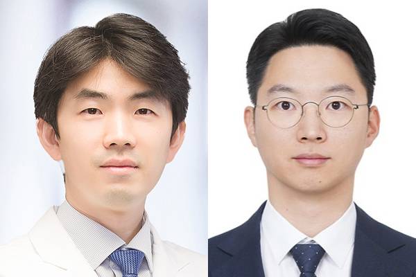[사진 왼쪽부터] 서울대병원 정형외과 노두현 교수, 김성은 연구교수
