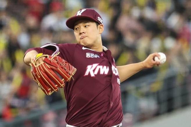 키움 정현우. 키움 히어로즈 제공