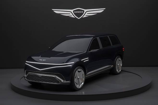 제네시스 네오룬 콘셉트. ‘네오’와 ‘달(Luna)’의 합성어인 네오룬은 한국 전통 달항아리의 아름다움과 기술적 완성도를 함께 구현하겠다는 뜻을 담고 있다. 사진=제네시스 제공