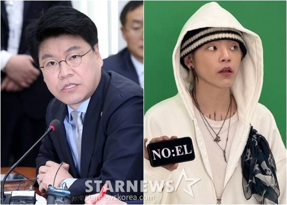 장제원(왼쪽), 노엘/사진=스타뉴스, 노엘 SNS