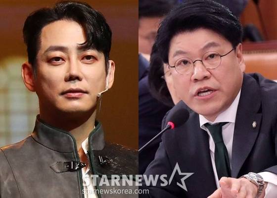 테이, 故 장제원 의원/사진=스타뉴스, 머니투데이