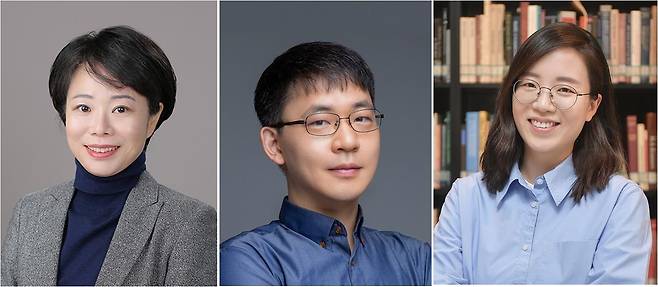 최지현 KIST 책임연구원(왼쪽부터)·윤영규 KAIST 교수·신우정 KAIST 교수 [KIST, KAIST 제공. 재판매 및 DB 금지]