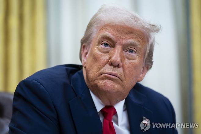 도널드 트럼프 미국 대통령  [UPI 연합뉴스 자료사진. 재판매 및 DB 금지]