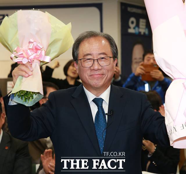 부산시교육감 재선거 김석준 후보. /박호경 기자