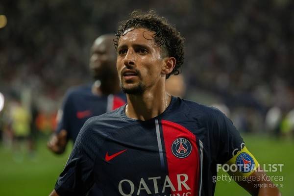 마르퀴뇨스(파리생제르맹). 게티이미지코리아&nbsp;