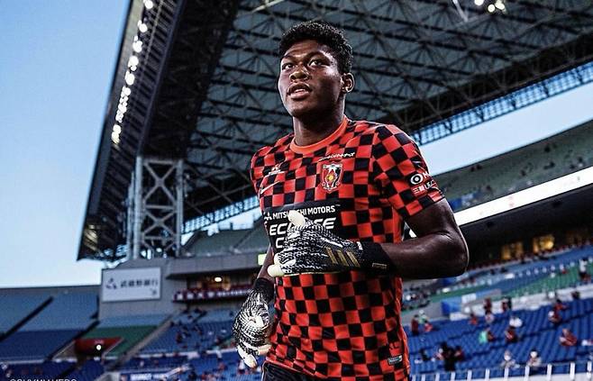 일본 대표팀 골키퍼 스즈키 자이온. 사진=스즈키 자이온 SNS