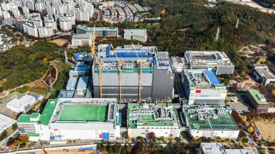 삼성전자의 경기도 용인 반도체 연구개발 단지 전경. [연합뉴스]