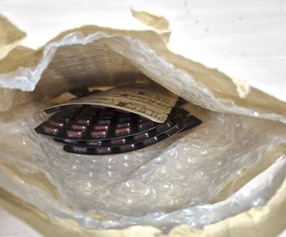 해외에서 들여온 졸피뎀. 사진 부산세관