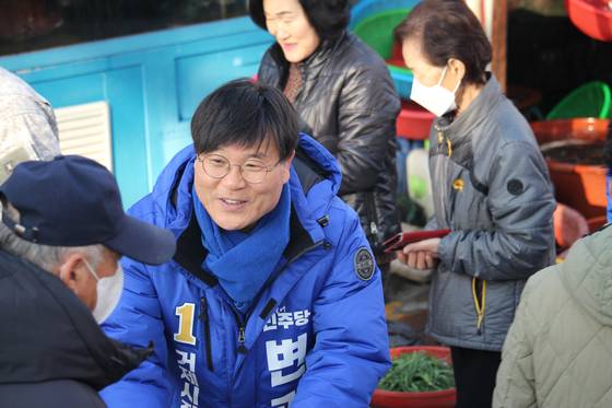 변광용(59) 더불어민주당 거제시장 후보. 사진 더불어민주당 경남도당