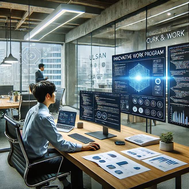 [울산=뉴시스] 생성형 AI활용 이미지. (사진=울산문화관광재단 제공) 2025.02.03. photo@newsis.com *재판매 및 DB 금지