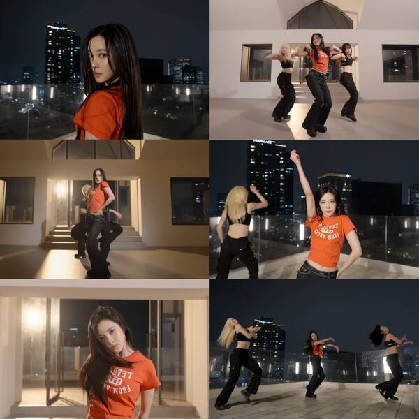 ▲ 보아 '발렌티'를 커버하는 다연. 제공|클렙엔터테인먼트, 일본 방송 화면 캡처