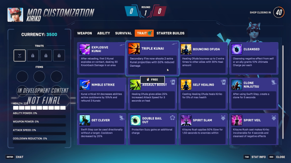 - 라운드 종료 시 화폐를 사용해 영웅 능력을 강화하고 커스터마이징할 수 있다