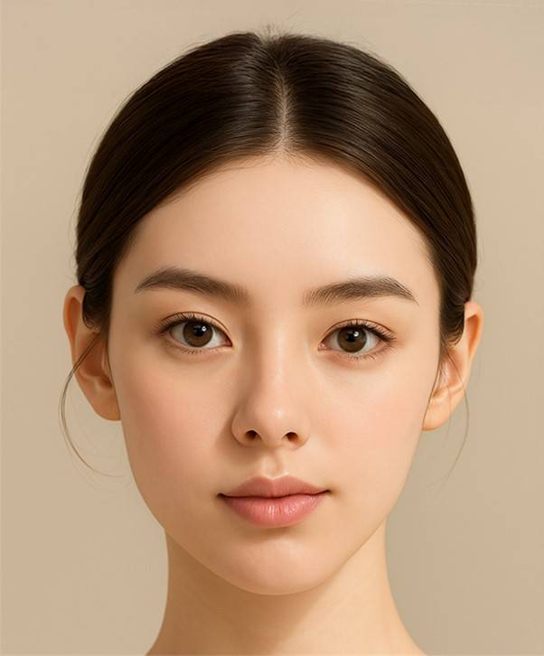 본인이 거울로 본다면 이렇게 보일 것입니다.