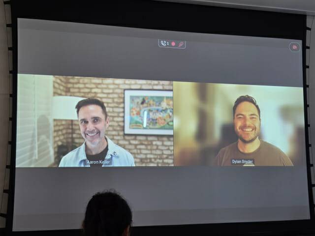 (왼쪽부터) 애런 켈러(Aaron Keller) ‘오버워치2’ 게임 디렉터와 딜런 스나이더(Dylan Snyder) ‘오버워치2’ 선임 게임 디자이너