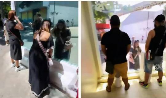 태국의 인기 놀이공원에 남성들이 소변을 보면서 머리와 화장을 고치는 여성들의 모습을 볼 수 있도록 양방향 거울이 설치돼 논란이 일고 있다.<홍콩 사우스차이나모닝포스트 보도 캡처>