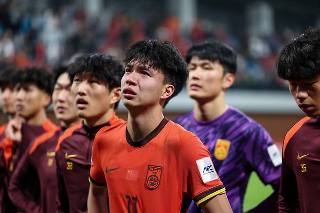 중국 축구대표팀. 사진=신화 연합뉴스