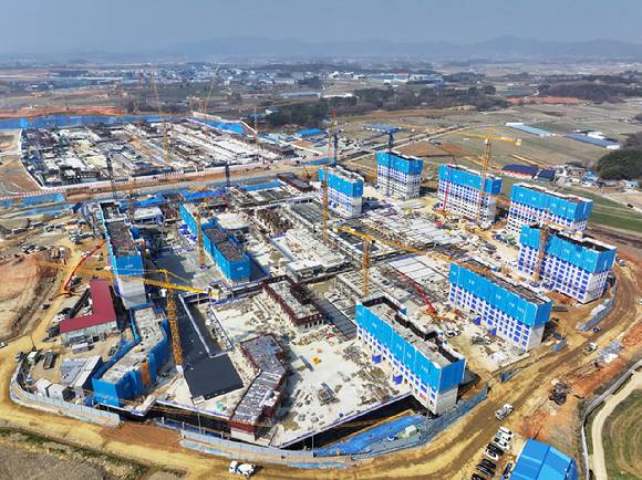 한 아파트 건설 현장. 기사 내용과 관련 없는 사진. [사진=연합뉴스]