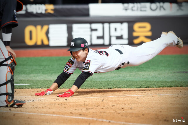 KT 위즈 시절 류현인./KT 위즈