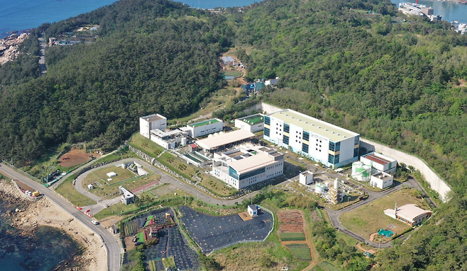 부산 기장 해수담수화 시설. [부산시 제공]