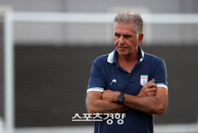 카를로스 케이로스 전 이란 감독. 권도현 기자