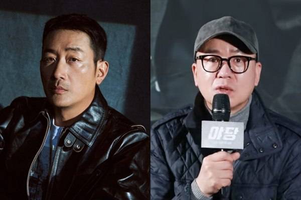 하정우(왼쪽), 황병국 /사진=쇼박스, 스타뉴스 DB