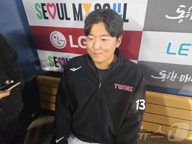 LG 트윈스 투수 송승기. ⓒ News1