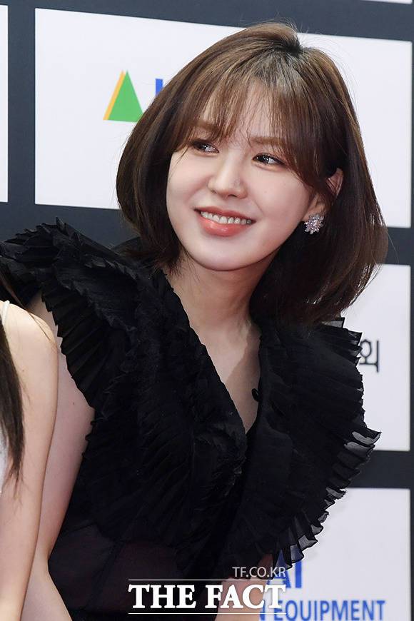그룹 레드벨벳 웬디가 SM엔터테인먼트를 떠나며 팬들에게 인사를 전했다. /더팩트 DB