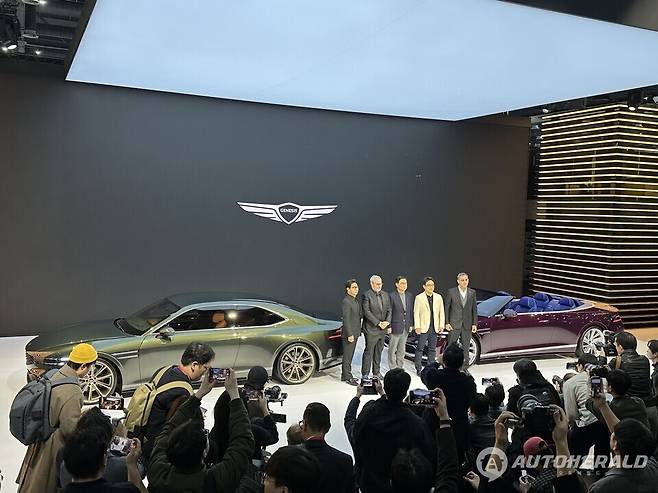 제네시스 엑스 그란 컨버터블(오토헤럴드 김훈기 기자)