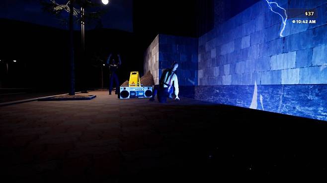 번개치는 날 하는 춤 공연이 제맛이지