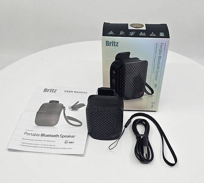 브리츠 BZ-WK1 제품 패키지의 구성 / 출처=IT동아