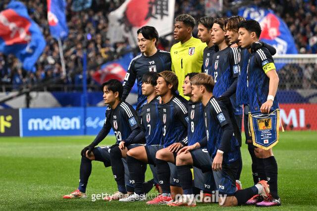 북중미월드컵 본선행을 확정한 일본 대표팀/게티이미지코리아