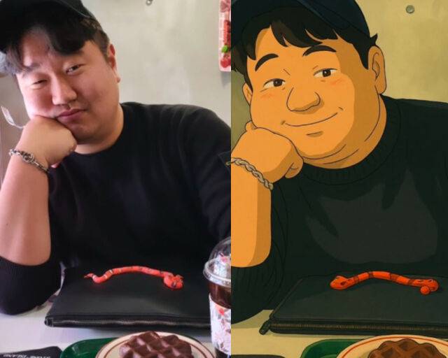 챗GPT 지브리 필터 열풍에 대해 일각에서는 저작권 관련 우려의 목소리도 나오고 있다. / 나선욱 SNS 캡처