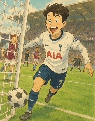 챗GPT로 생성한 축구선수 손흥민 이미지. [연합]