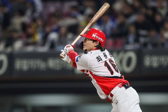 ▲ 기본적으로 좋은 출루율을 가진 최원준은 지난해부터 유독 1번 타순에서 부진한 모습을 보여주고 있고, 올해도 크게 다르지 않은 모습이다 ⓒKIA타이거즈