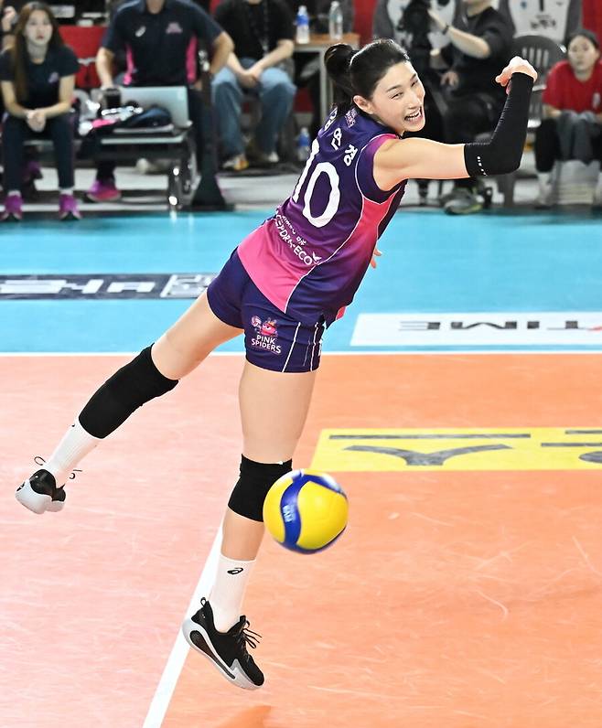 ▲ 흥국생명 김연경 ⓒKOVO