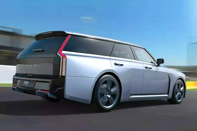 볼보 240R 콘셉트 왜건 예상도