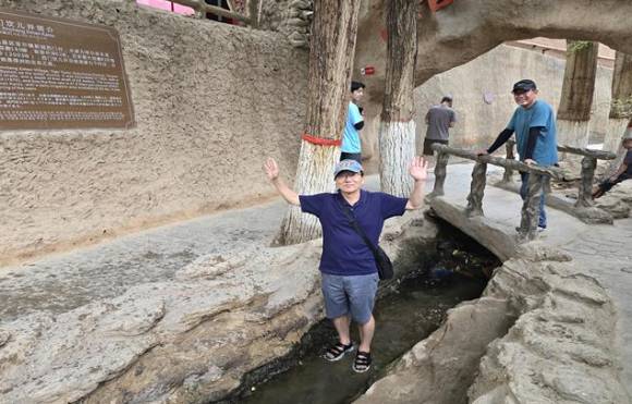 관광객용 카레즈 수로. [사진=윤영선]