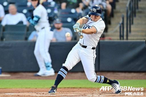 탬파베이 신인 맹검은 이날도 맹활약했다. 사진(美 탬파)=ⓒAFPBBNews = News1