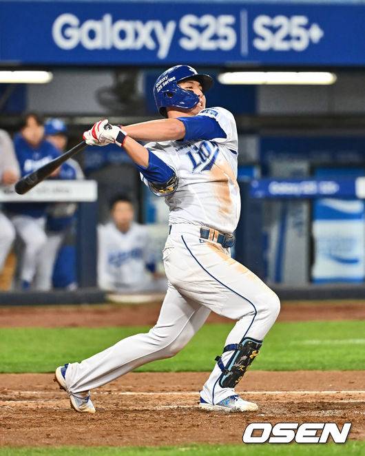 [OSEN=대구, 이석우 기자] 삼성 라이온즈 김영웅 044 2025.04.04 / foto0307@osen.co.kr