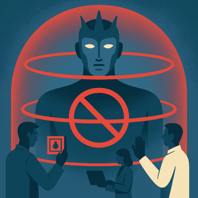 딥마인드는 AGI의 자율적 비정렬 행동(Misalignment)에서는 두 가지 방어선을 설정했다. (사진=챗GPT 이미지 생성기)