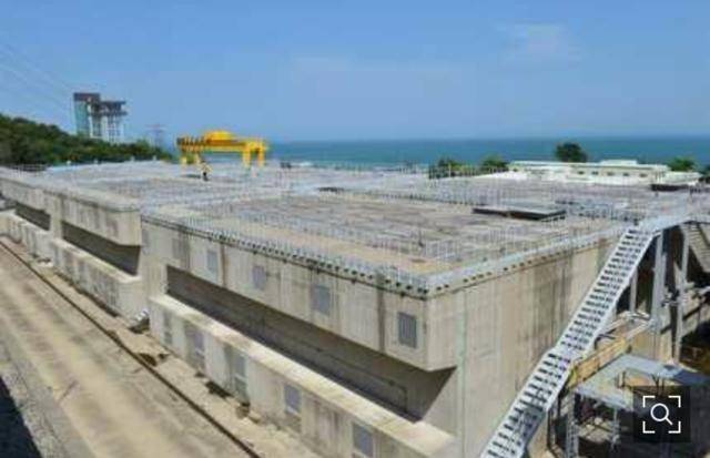 경주 월성원전 맥스터 시설. 한국일보 자료사진