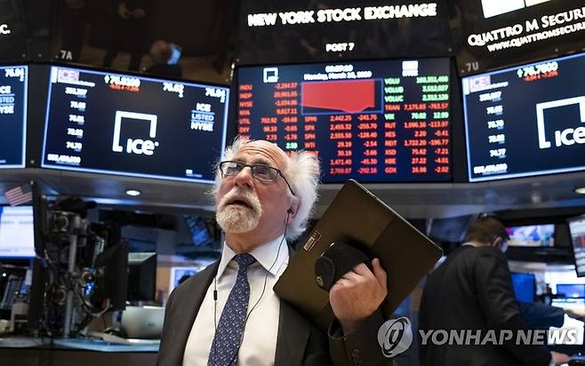 뉴욕증시 폭락.
